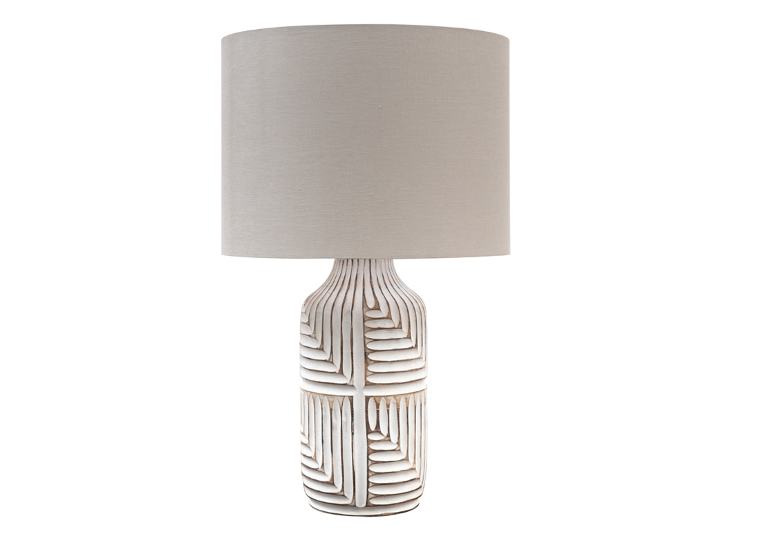 lily Table Lamp Ash